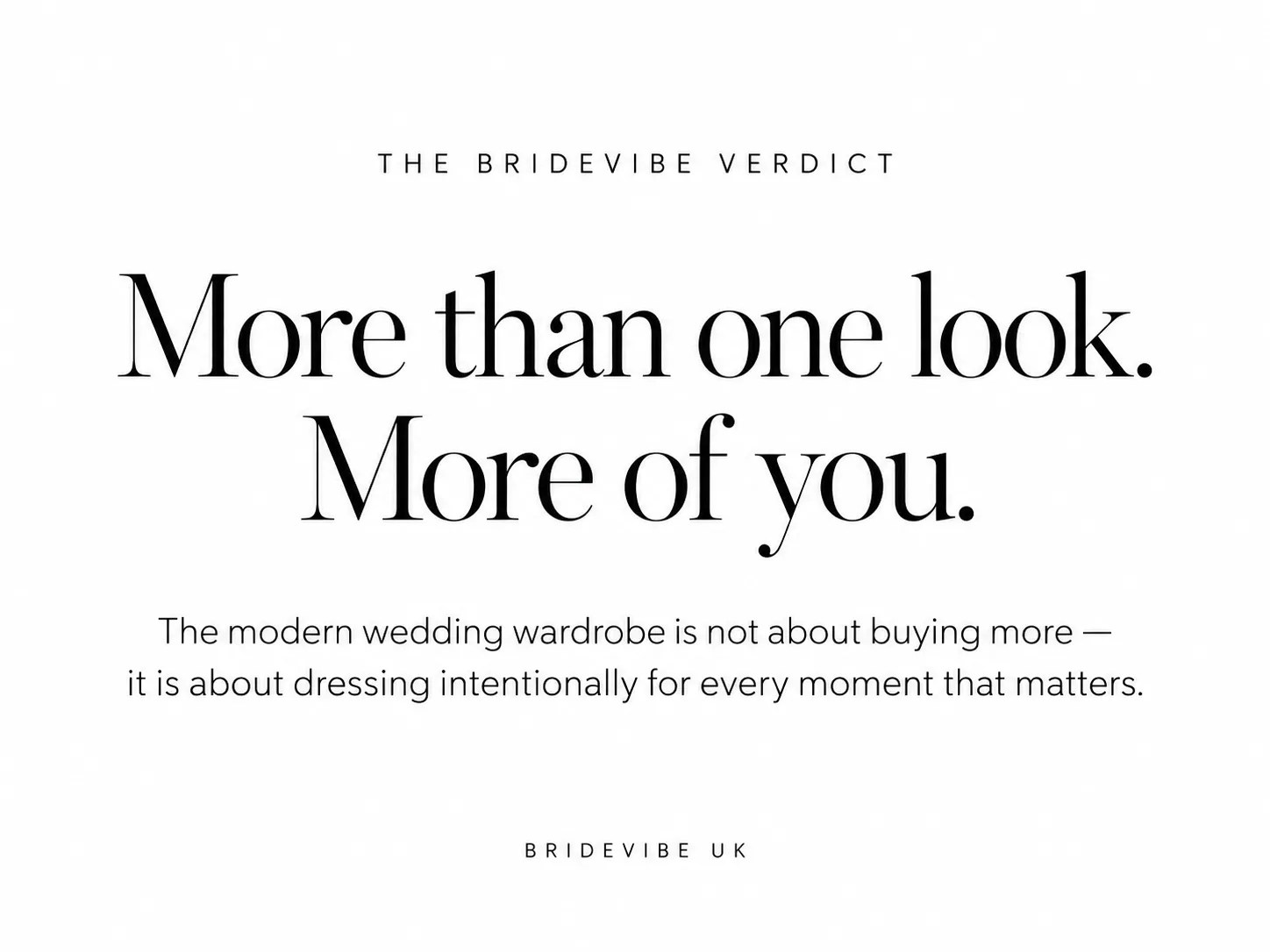 BrideVibe UK verdict